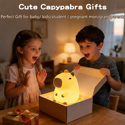 Sleepy Capybara Night Light